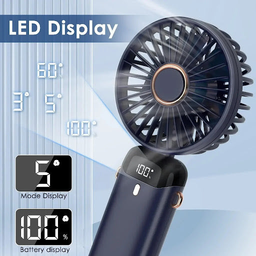 Ventilador Portátil Recargable 5000mAh — foto 1
